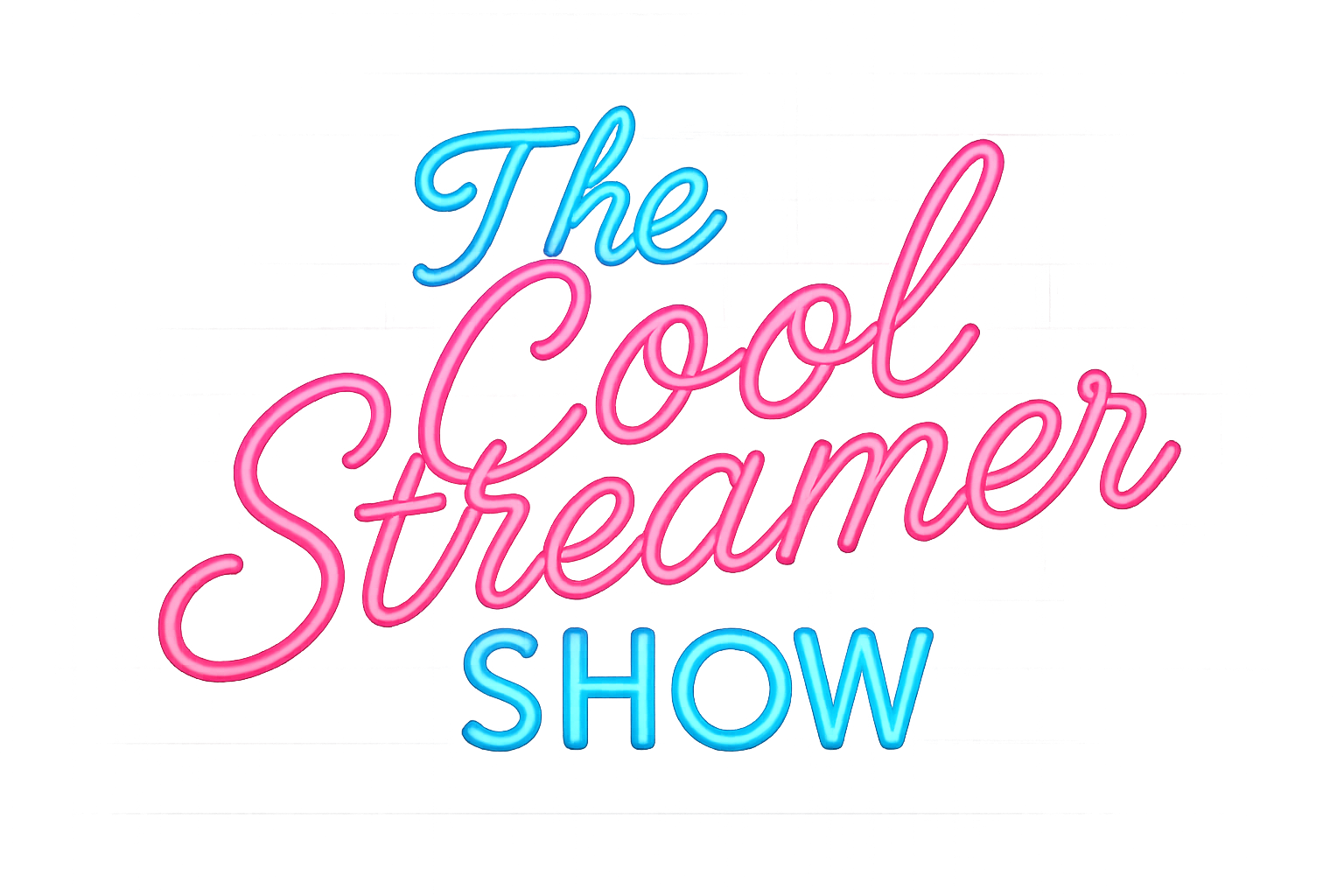 Cool Streamer Neon Sign